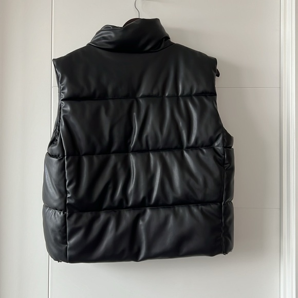 Zara Leather Vest - Picture 4 of 6